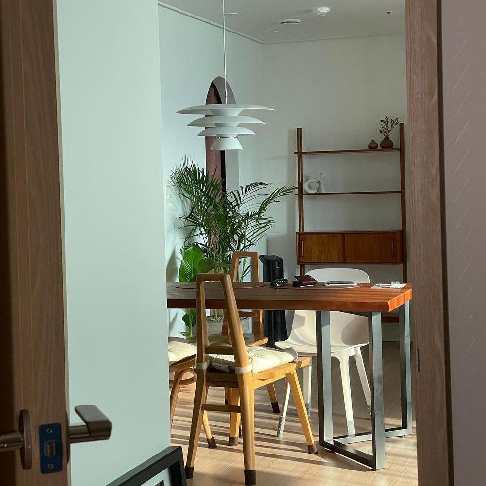 Meldengrove Aluminium Pendant Light-Moonnatur