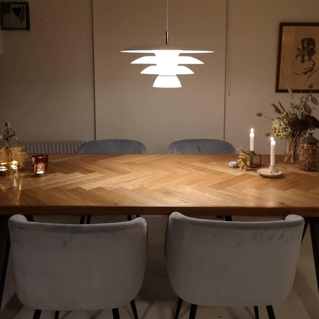 Meldengrove Aluminium Pendant Light-Moonnatur
