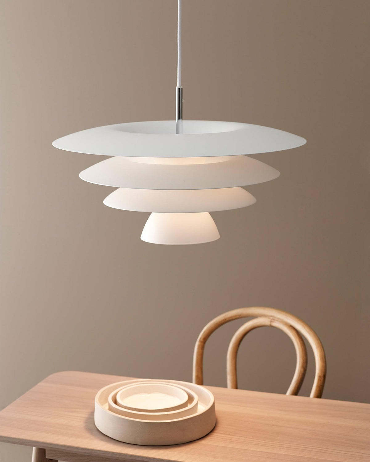 Meldengrove Aluminium Pendant Light-Moonnatur