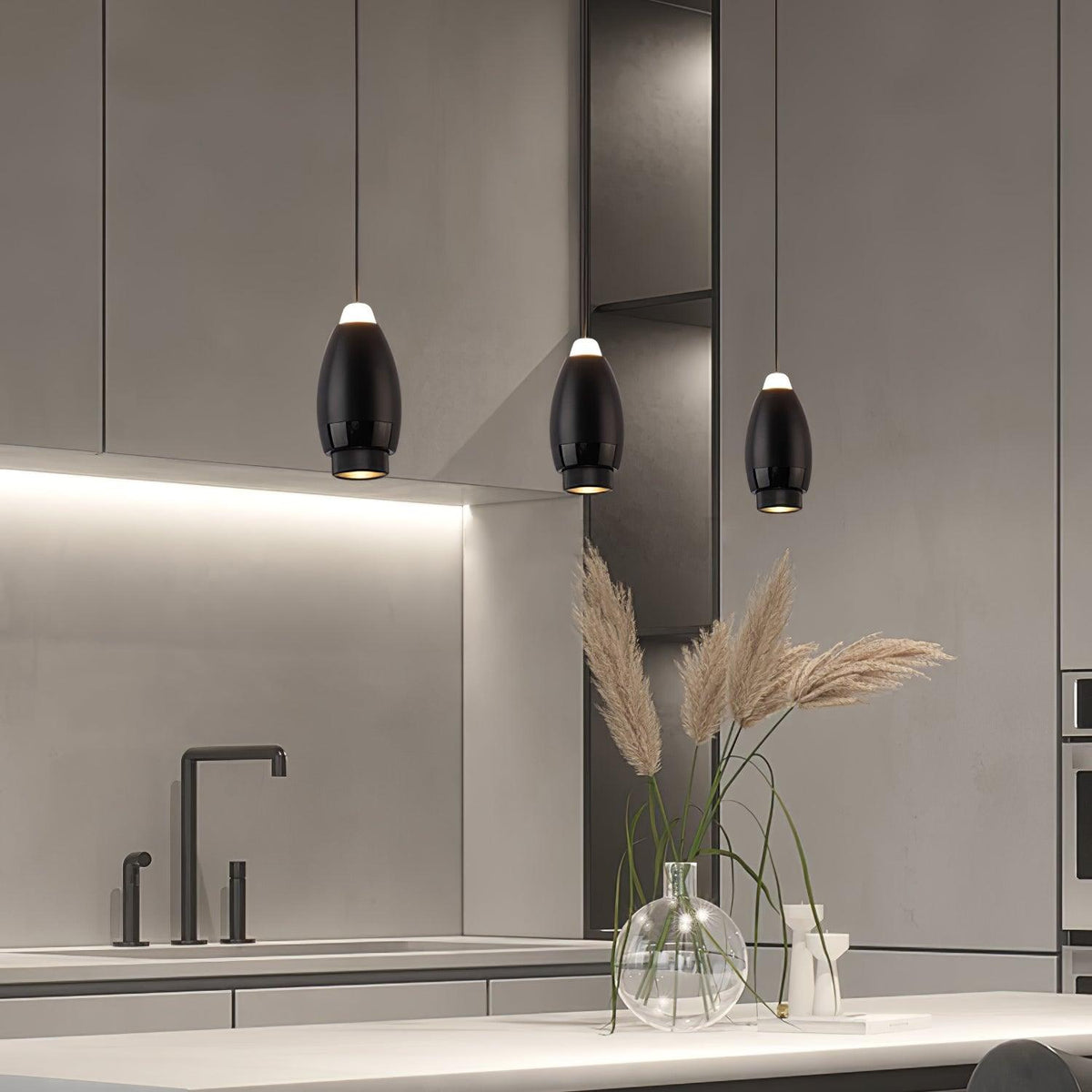 Oswenelle Aluminium Pendant Light-Moonnatur