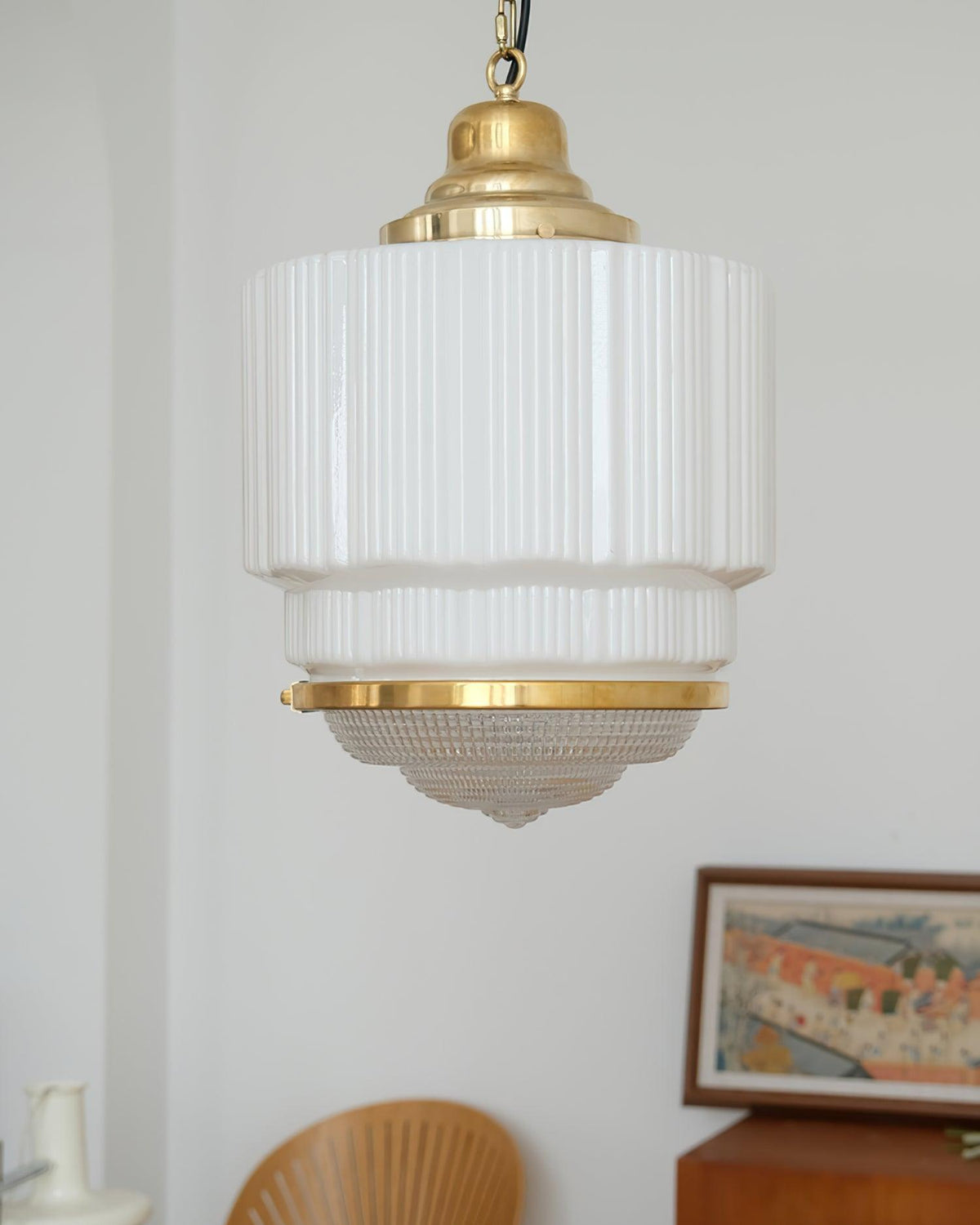 Hatherelyn Glass Pendant Light-Moonnatur