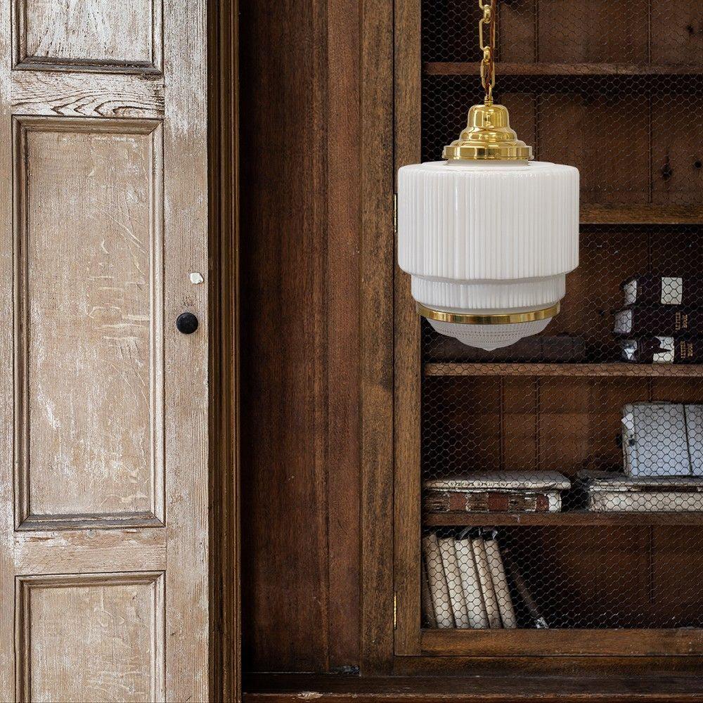 Hatherelyn Glass Pendant Light-Moonnatur