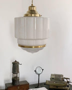 Hatherelyn Glass Pendant Light-Moonnatur