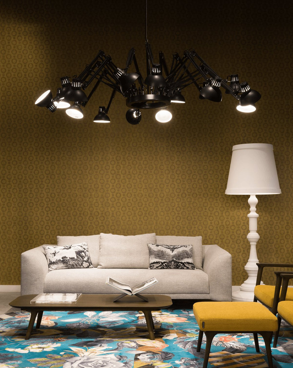 Naverora Metal Chandelier-Moonnatur