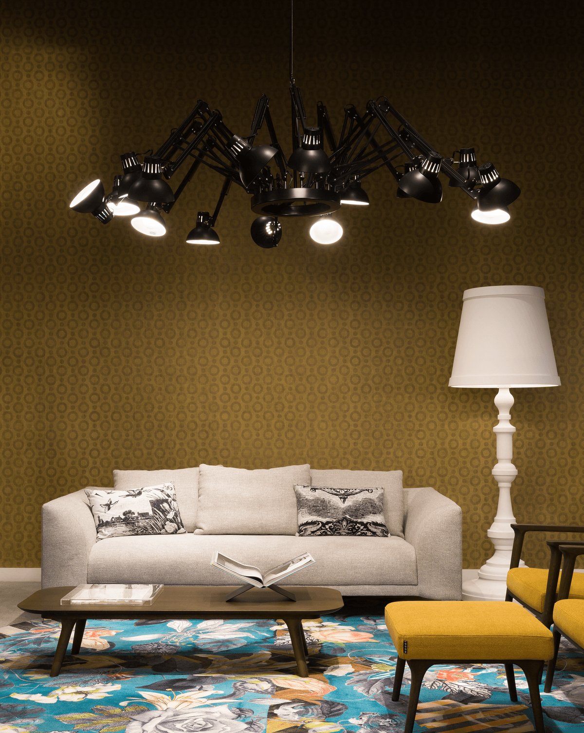 Naverora Metal Chandelier-Moonnatur