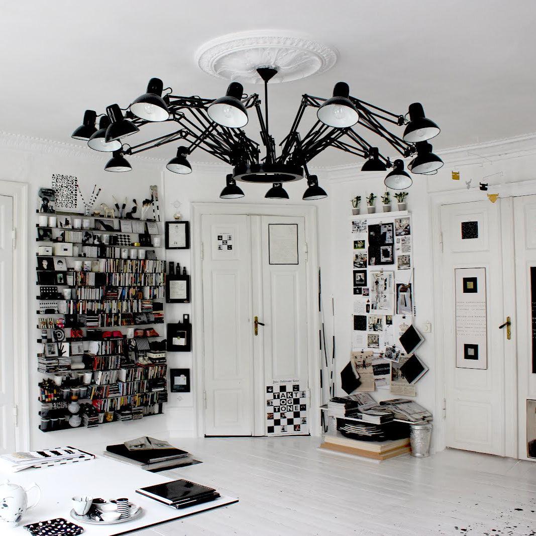Naverora Metal Chandelier-Moonnatur