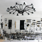 Naverora Metal Chandelier-Moonnatur