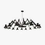 Naverora Metal Chandelier-Moonnatur