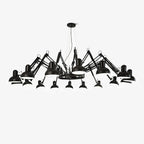 Naverora Metal Chandelier-Moonnatur
