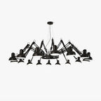 Naverora Metal Chandelier-Moonnatur