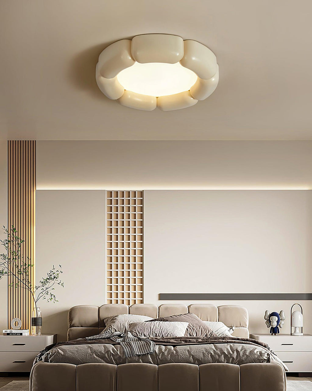 Nethenash Resin Ceiling Light-Moonnatur