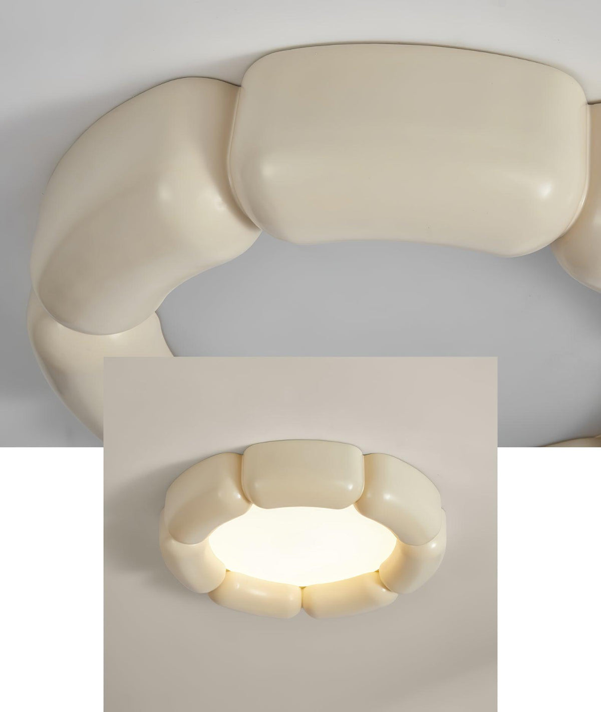 Nethenash Resin Ceiling Light-Moonnatur
