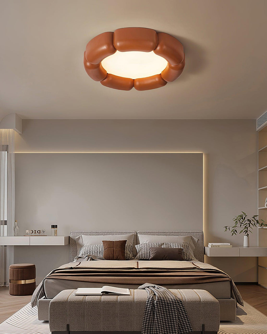 Nethenash Resin Ceiling Light-Moonnatur