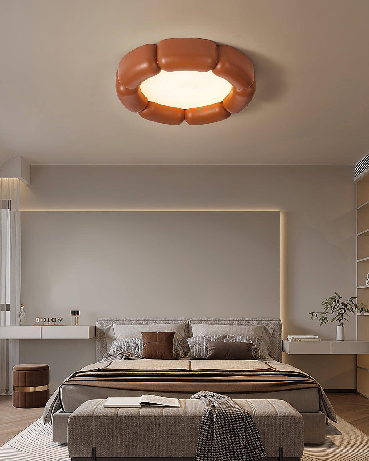 Nethenash Resin Ceiling Light-Moonnatur
