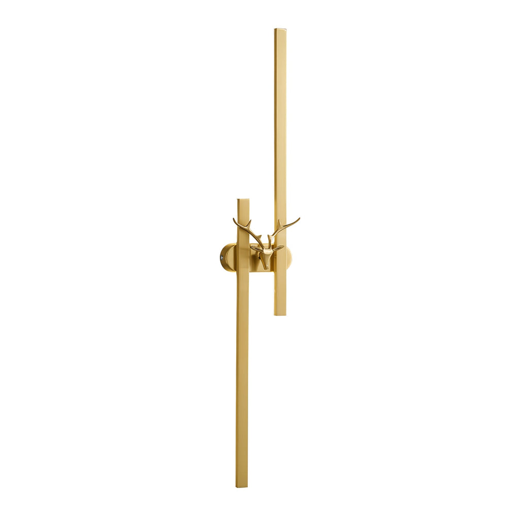 Fernaria Brass Wall Light-Moonnatur