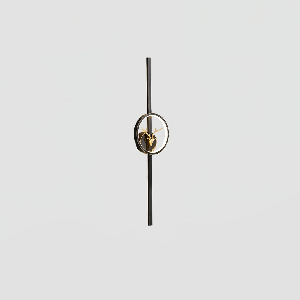 Fernaria Brass Wall Light-Moonnatur