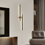 Fernaria Brass Wall Light-Moonnatur