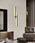 Fernaria Brass Wall Light-Moonnatur