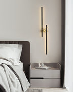 Fernaria Brass Wall Light-Moonnatur
