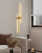 Fernaria Brass Wall Light-Moonnatur