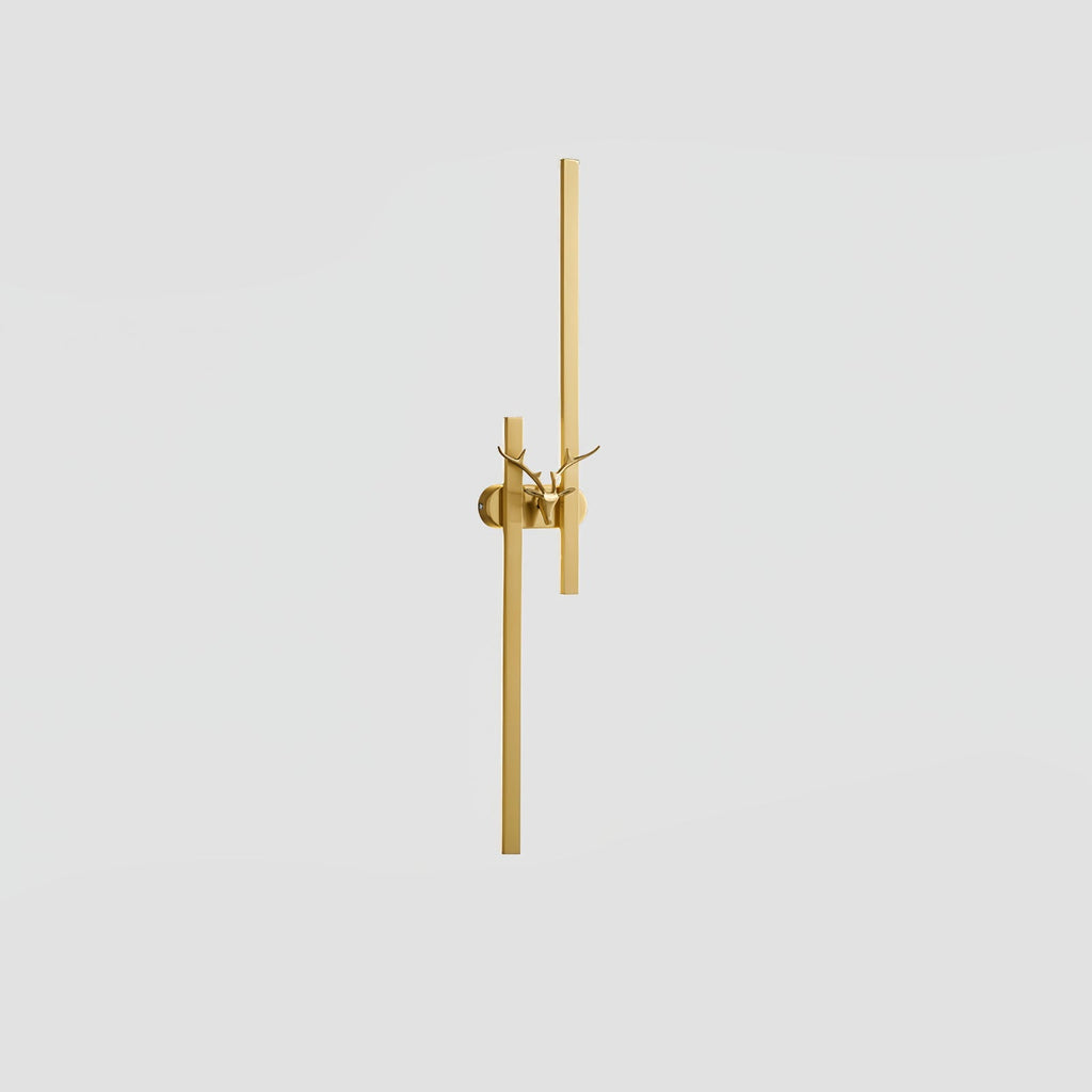 Fernaria Brass Wall Light-Moonnatur