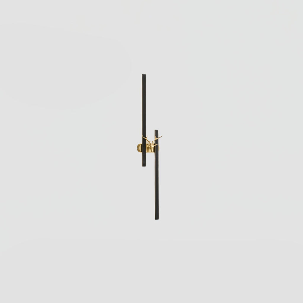Fernaria Brass Wall Light-Moonnatur