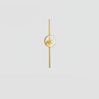 Fernaria Brass Wall Light-Moonnatur
