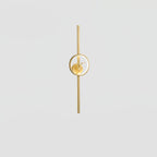 Fernaria Brass Wall Light-Moonnatur