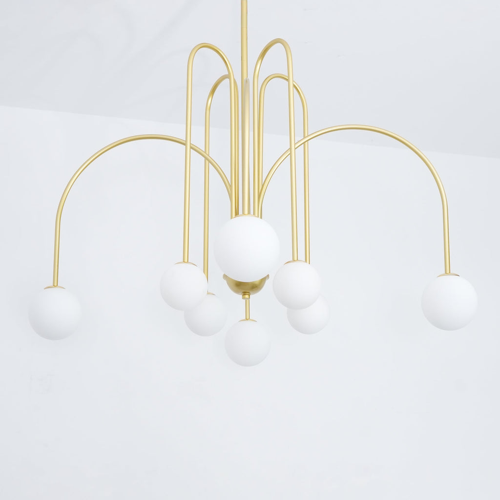 Erdenlyn Glass Chandelier-Moonnatur
