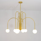 Erdenlyn Glass Chandelier-Moonnatur