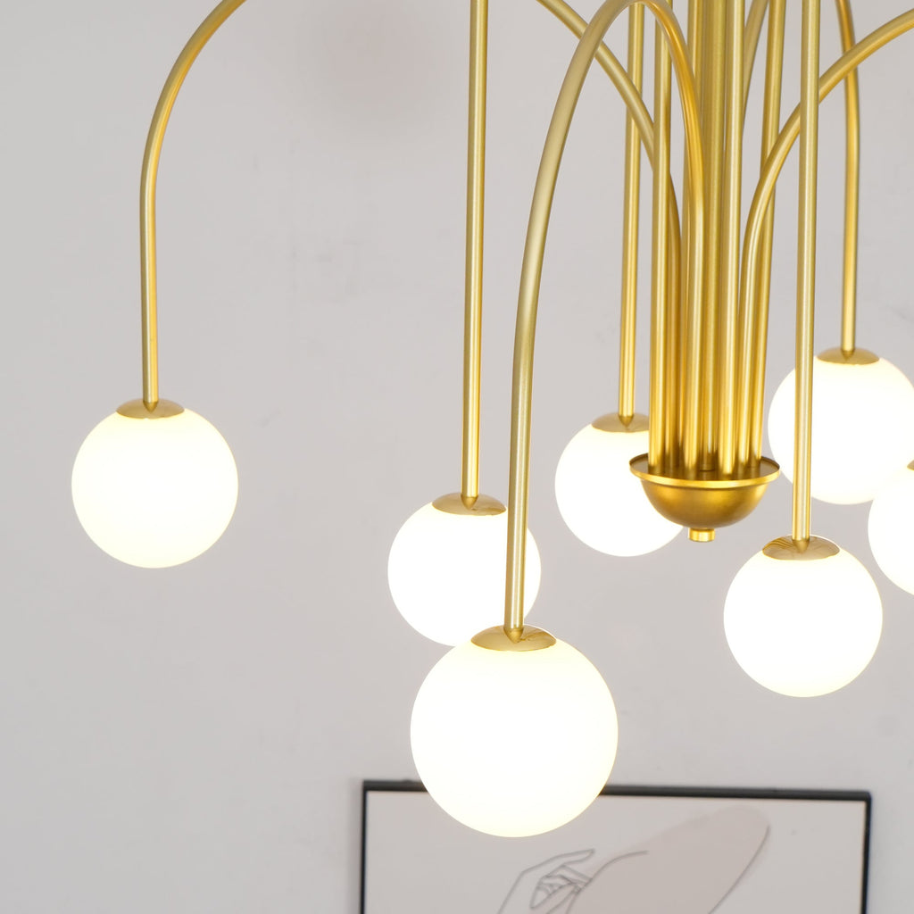Erdenlyn Glass Chandelier-Moonnatur