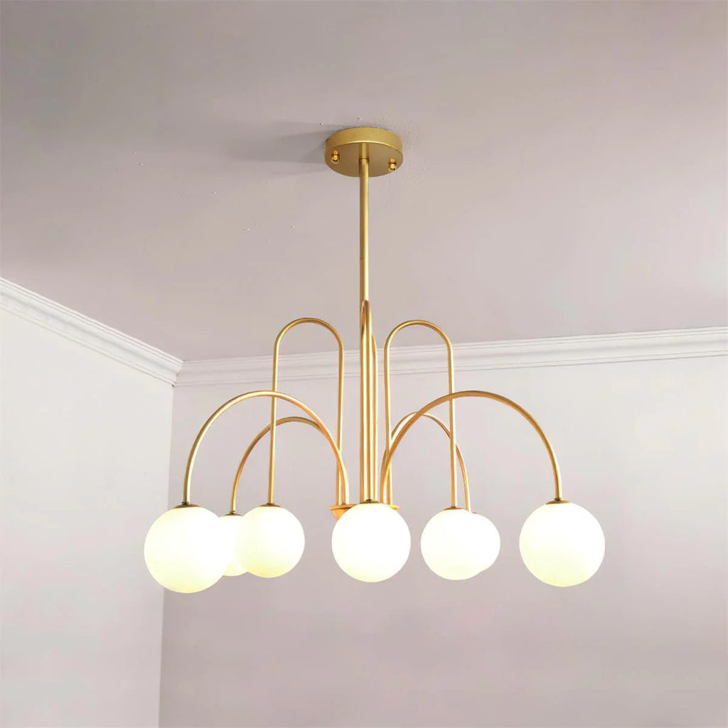 Erdenlyn Glass Chandelier-Moonnatur