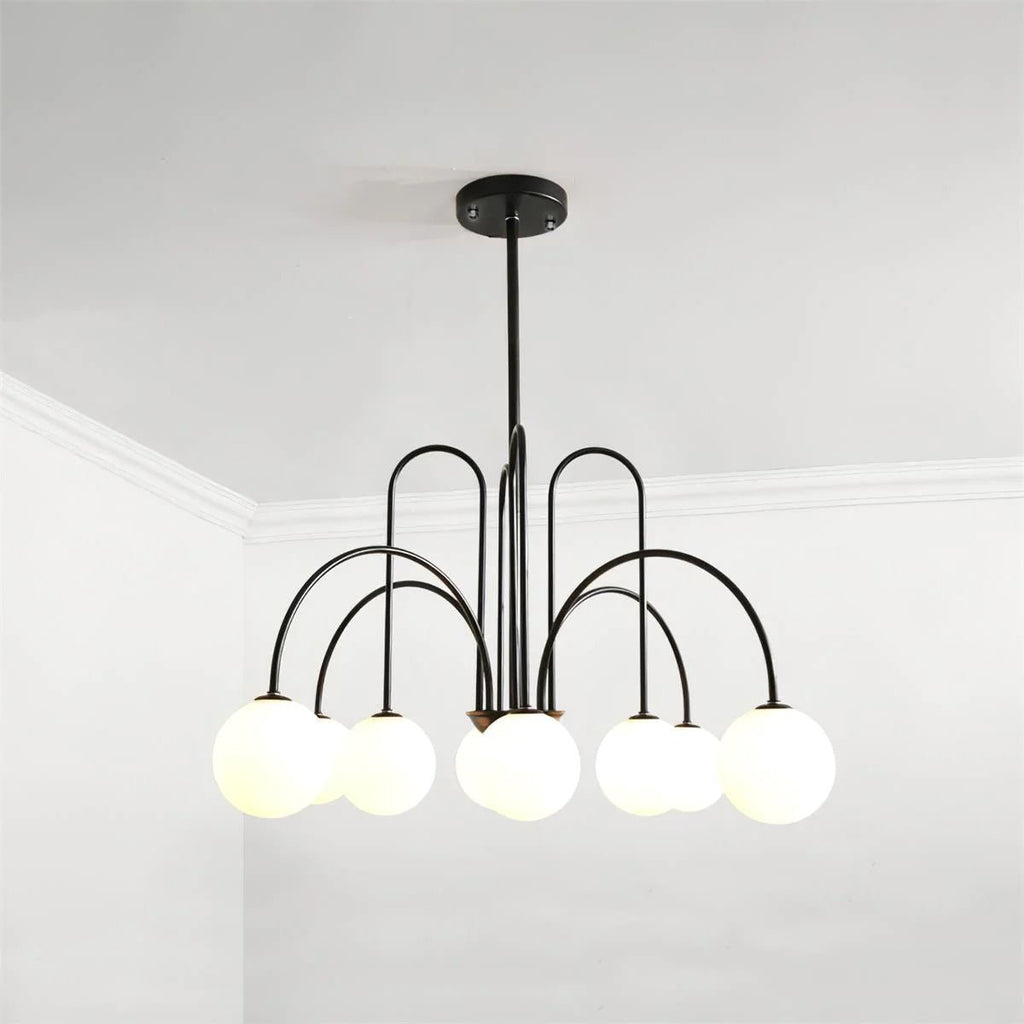 Erdenlyn Glass Chandelier-Moonnatur