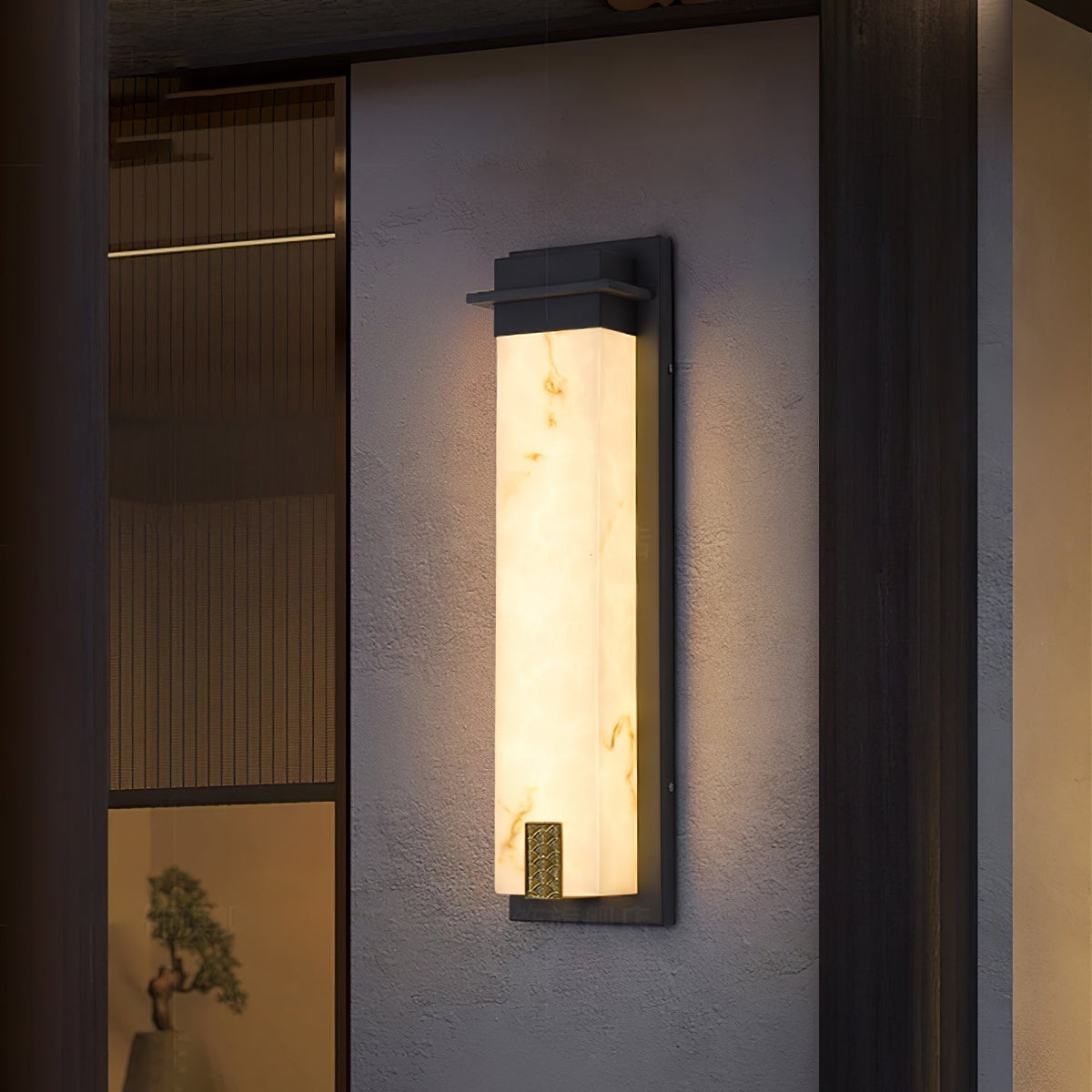Zarenena Resin Wall Light-Moonnatur
