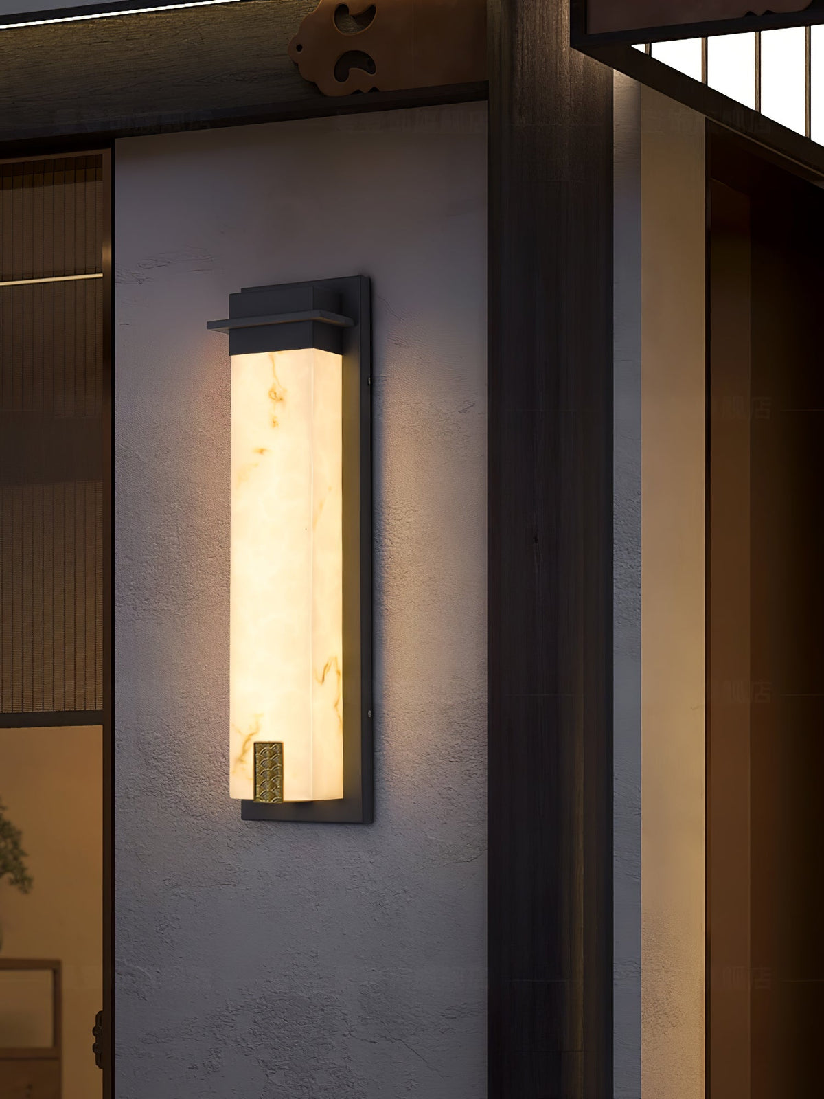 Zarenena Resin Wall Light-Moonnatur