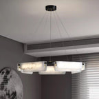 Gildenara Alabaster Chandelier-Moonnatur