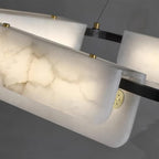 Gildenara Alabaster Chandelier-Moonnatur