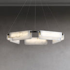 Gildenara Alabaster Chandelier-Moonnatur