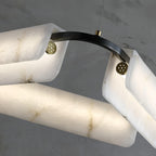 Gildenara Alabaster Chandelier-Moonnatur