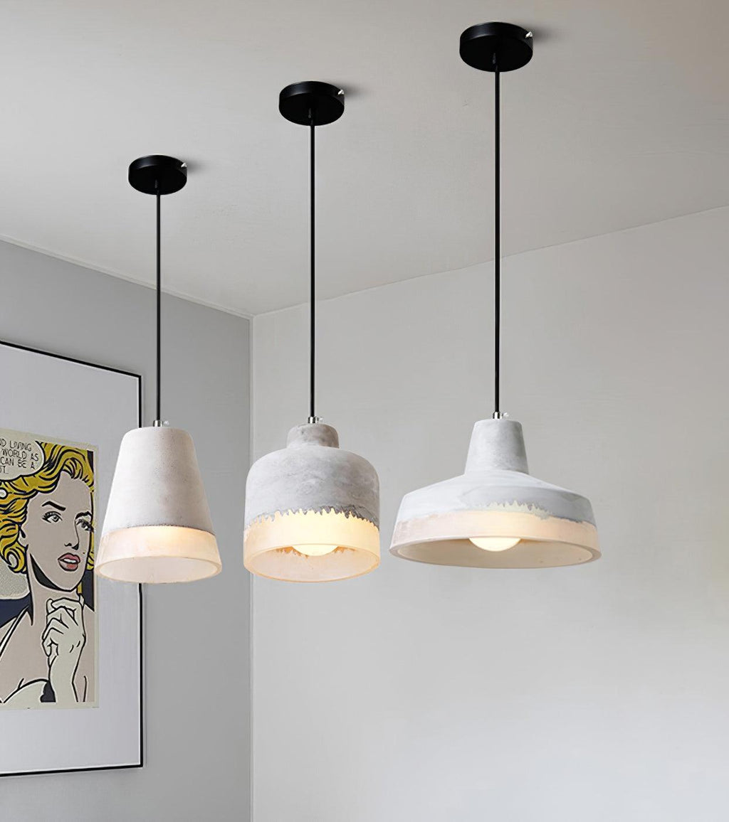 Morvenera Resin Pendant Light-Moonnatur