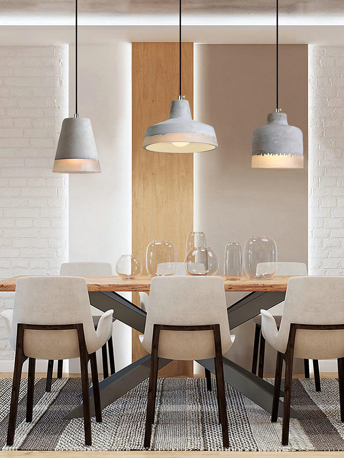 Morvenera Resin Pendant Light-Moonnatur