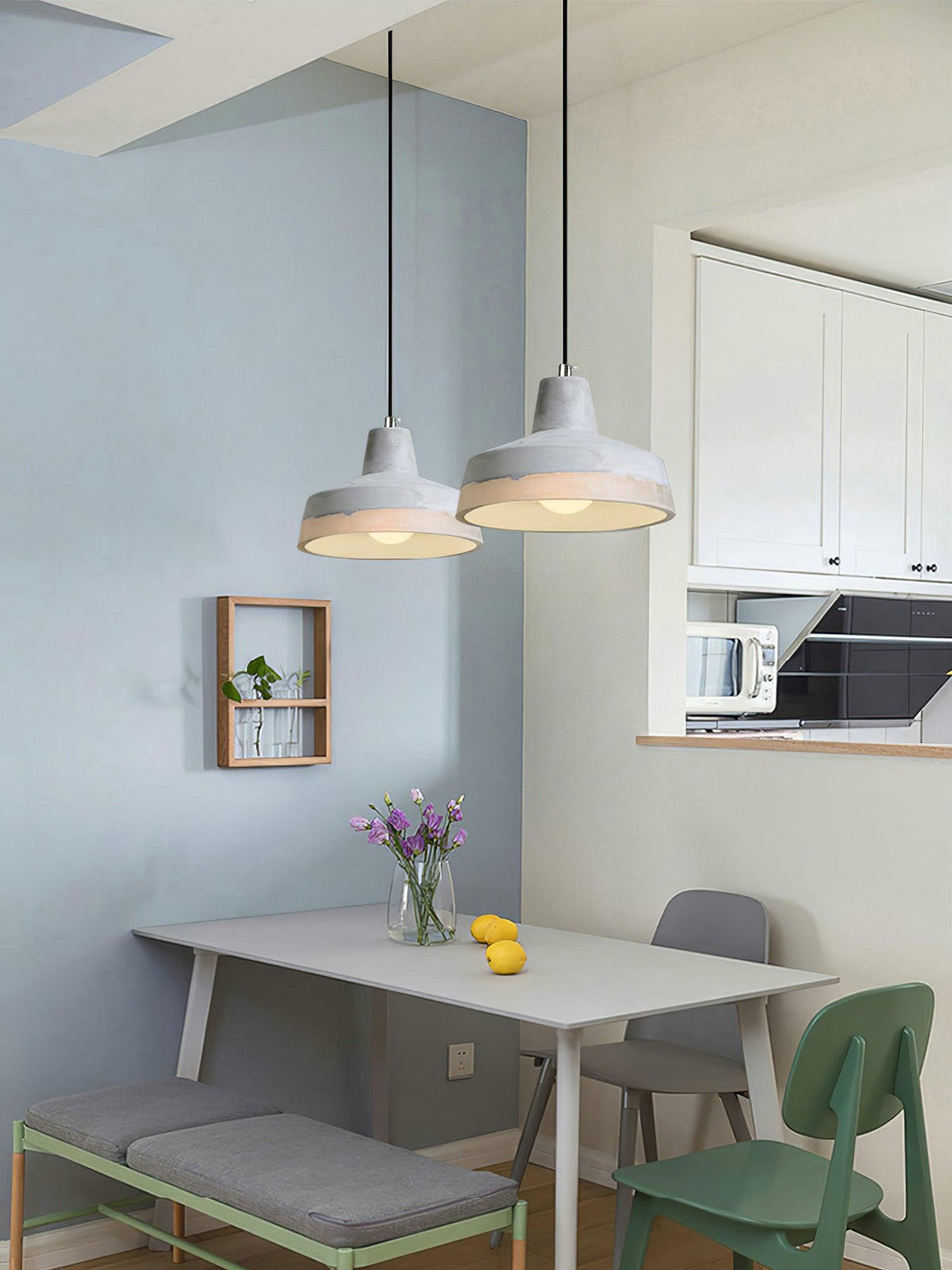 Morvenera Resin Pendant Light-Moonnatur