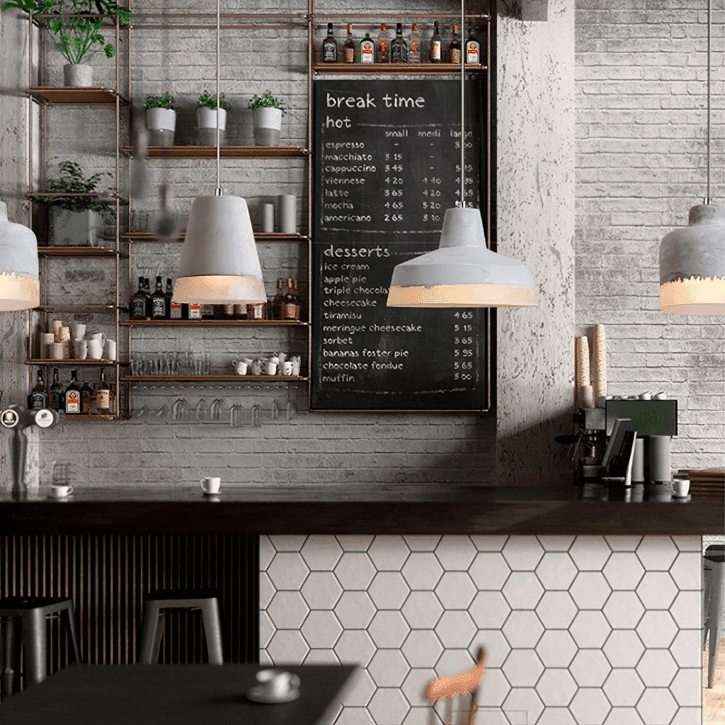 Morvenera Resin Pendant Light-Moonnatur