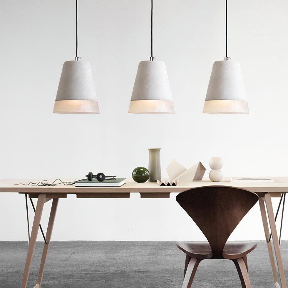 Morvenera Resin Pendant Light-Moonnatur