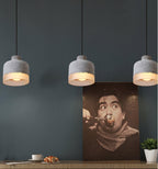 Morvenera Resin Pendant Light-Moonnatur