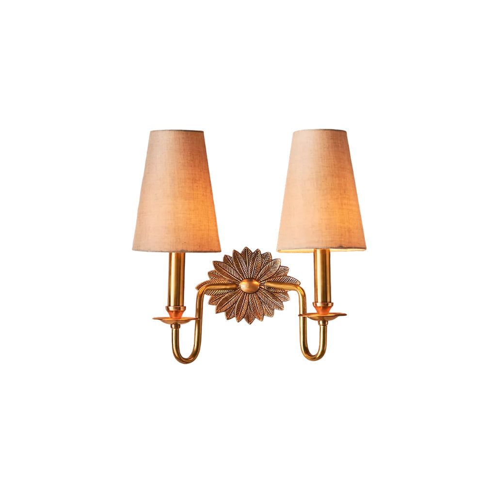 Wardenis Fabric Wall Light-Moonnatur