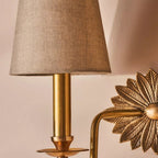 Wardenis Fabric Wall Light-Moonnatur