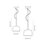 Caldenlynne Glass Pendant Light-Moonnatur