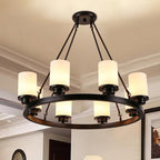 Hatherena Glass Chandelier-Moonnatur