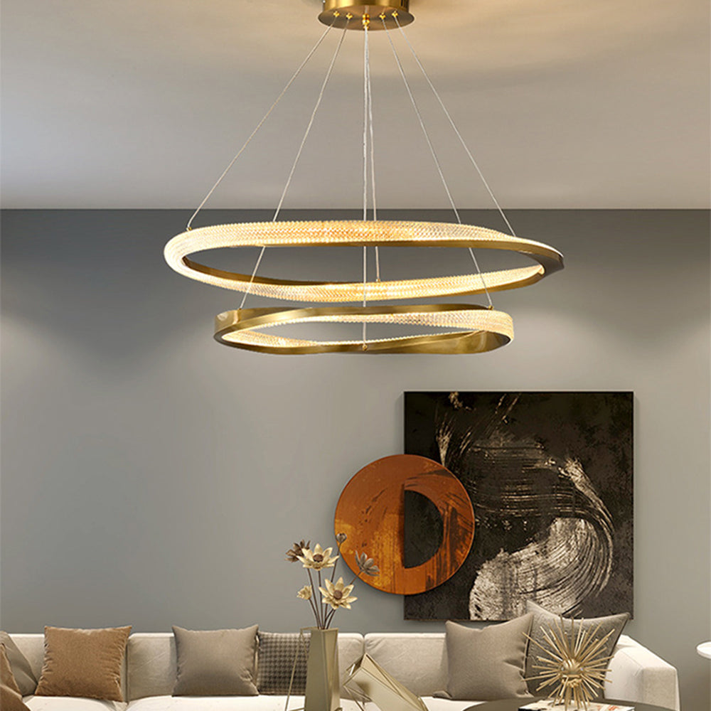 Islenina Acrylic Pendant Light-Moonnatur